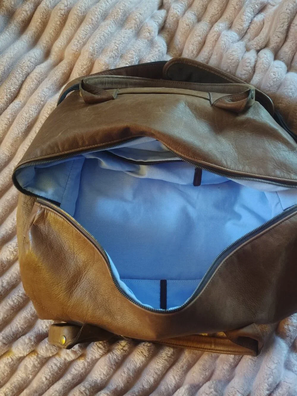 Moore and Giles men's duffel bag